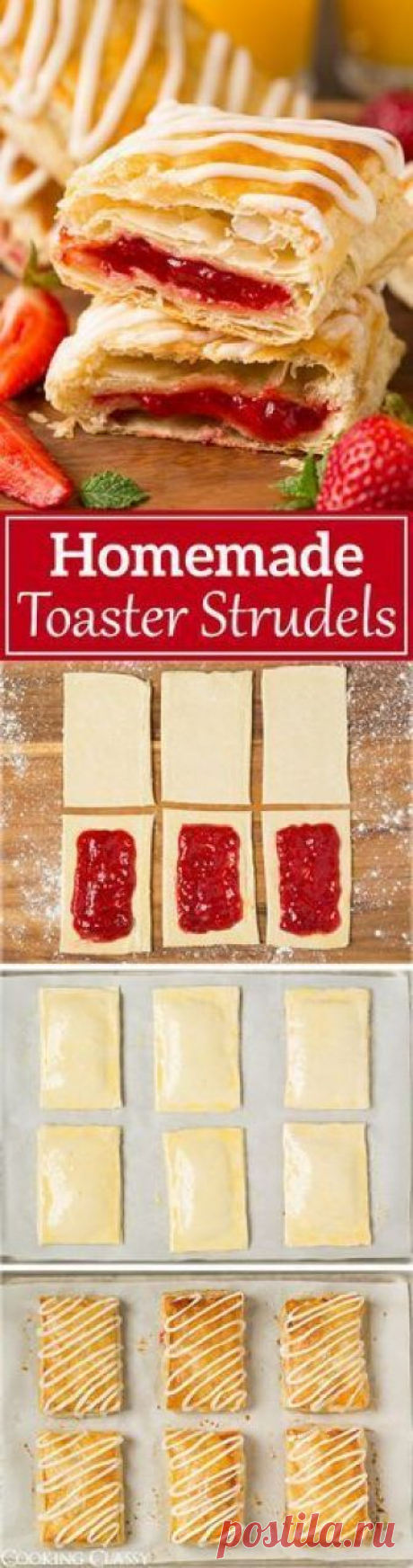 Homemade Toaster Strudels – these are SO much better than the store bought kind! Love all those flaky layers and the icing is Homemade Toaster Strudels  these are SO much better than the store bought kind  Love all those flaky layers and the icing is