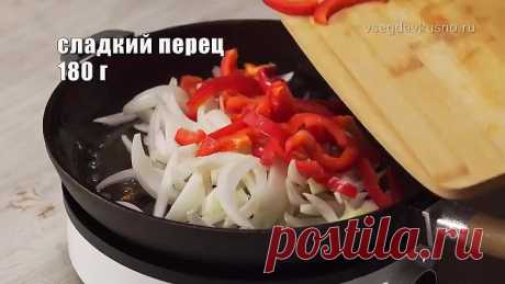 КУРИЦА КАЧЧИАТОРЕ с помидорами и грибами на сковороде по-итальянски