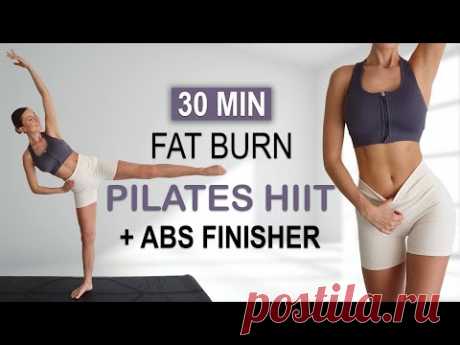 30 Min FULL BODY PILATES HIIT + ABS FINISHER
