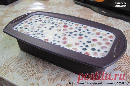 Сметанный крем-желе