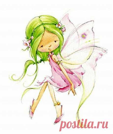 Премиленькие девочки-феечки Марины Федотовой (27 иллюстраций) » RadioNetPlus.ru развлекательный портал