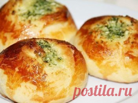 Рецепт - Чесночные булочки. Как приготовить в домашних условиях быстро и вкусно. Фото рецепта