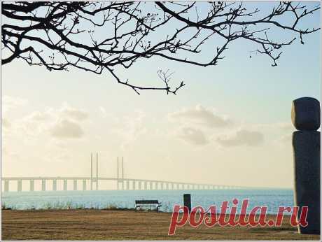 мост между Данией и Швецией