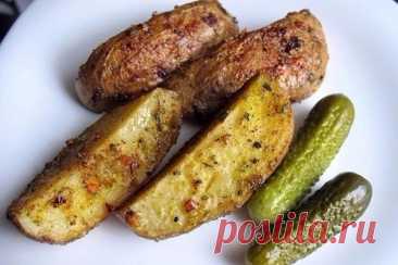 Картофель по-деревенски — Домашняя кулинария