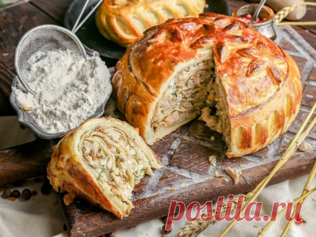 «Царский» курник: рецепты старых русских поваров