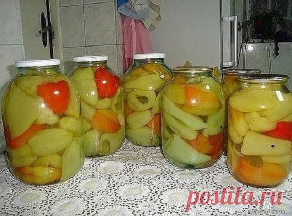 Консервируем перец для фаршировки на зиму. Проверенный годами! Зимой наслаждайтесь любимым блюдом!