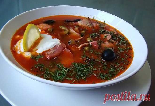 Солянка с колбасой – кулинарные рецепты блюд