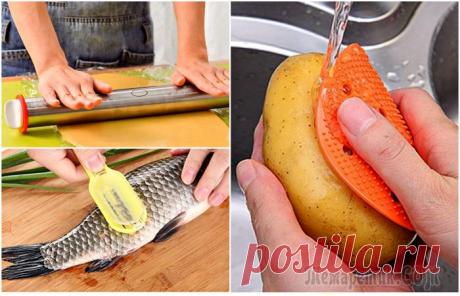 Забавные кухонные приспособления, которые помогут хозяйке быстрее справляться с ежедневными хлопотами