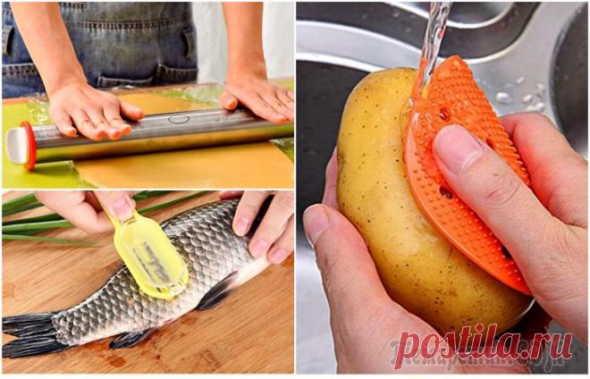 Забавные кухонные приспособления, которые помогут хозяйке быстрее справляться с ежедневными хлопотами