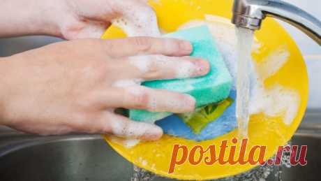 Экологическая паста для мытья посуды: не сушит кожу рук и не расслаивает ногти - Плойка