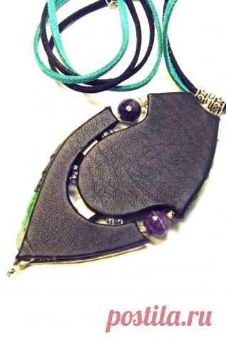 Кожа и камень. / Прочие виды рукоделия / Другие виды рукоделия