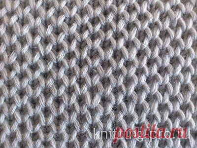 Узор "Пчелиные соты" - Электронный журнал по вязанию на спицах