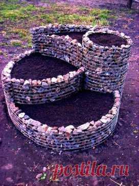 Необычная клумба