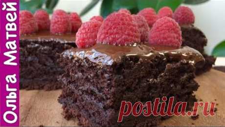 Шоколадный Торт за 10 минут + Время для Выпечки (Сочный и Вкусный) | Cake in 10 Minutes