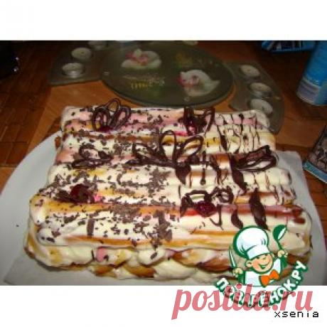 Торт "Дамские пальчики" - кулинарный рецепт