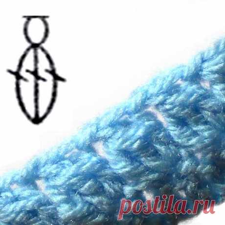Вязание-крючок-Рисунки и схемы &gt;Узор