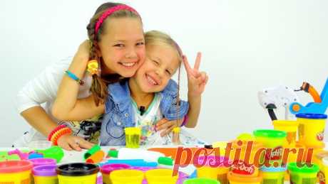 Наборы Плей До для девочек. Играем с волшебным пластелином.