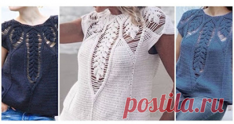 Remera crochet fantasia