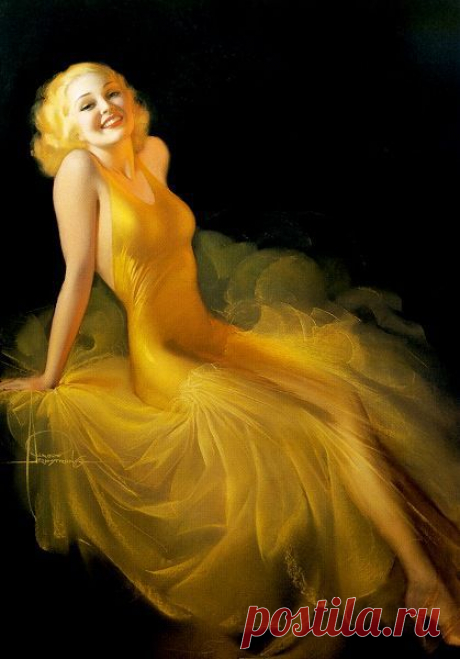 Trish Nelson приколол(а) это к доске Bombshells   -  Golden giel