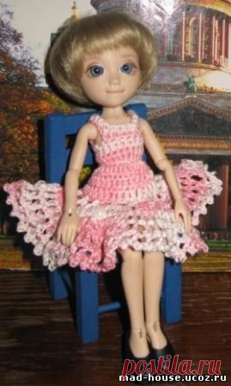 Вязаный сарафан для Наталика от фирмы Милим