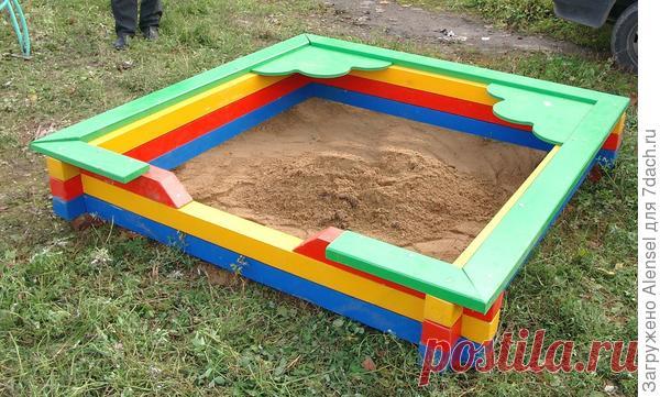 Детская песочница своими руками &#8212; Чудеса