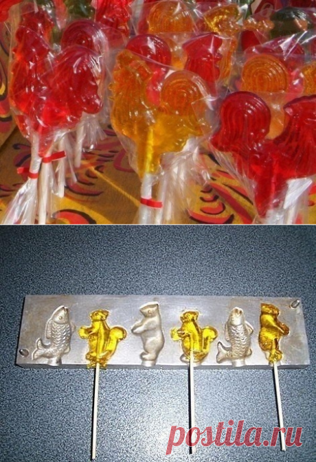 Как приготовить леденцы - рецепт, ингредиенты и фотографии