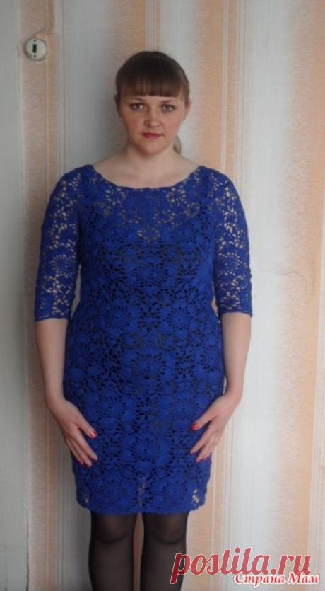 . Платье крючком. - Все в ажуре... (вязание крючком) - Страна Мам