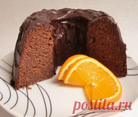 Шоколадно-апельсиновый кекс