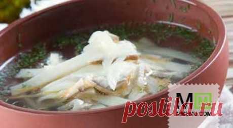 Суп-лапша домашняя с курицей и грибами - кулинарный рецепт. Миллион Меню