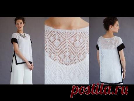 #3 Lace Pullover, Vogue Knitting Holiday 2014