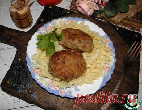 Котлеты "Для удовольствия" – кулинарный рецепт