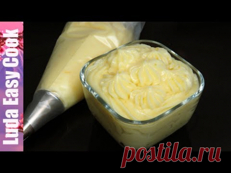 Нежный ЗАВАРНОЙ КРЕМ для тортов и пирожных Легко и Просто - YouTube