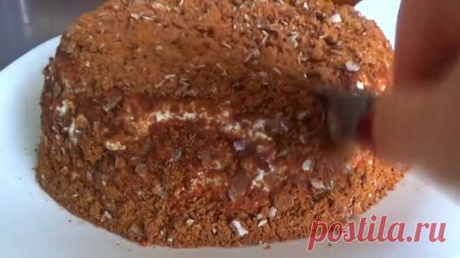 Бесподобно вкусный Торт Без Выпечки.Никто не догадается из чего он!