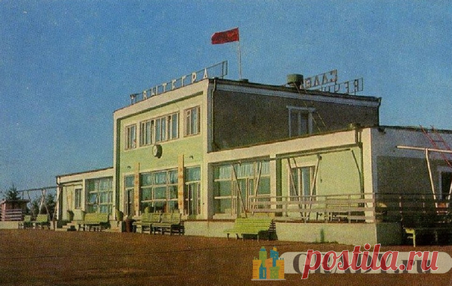 Вытегра, Россия - Пристань - 1971-й год - г3824 | GRADY.ru