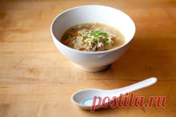 Как приготовить грибной суп из лисичек на мясном бульоне