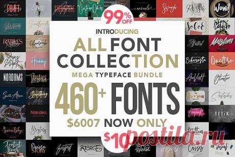 Коллекция всех шрифтов - набор Mega Typeface / All Fonts Collection - Mega Typeface Bundle Коллекция всех шрифтов - набор Mega Typeface / All Fonts Collection - Mega Typeface BundleTTF | OTF | 611 MBСкачать: Коллекция всех шрифтов - набор Mega Typeface / All Fonts Collection - Mega Typeface BundleСкачать | Download |