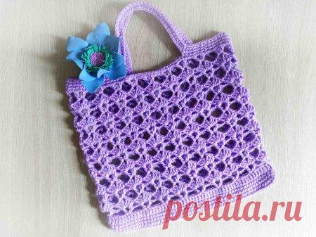Авоська крючком. Быстро и красиво