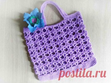 Авоська крючком. Быстро и красиво