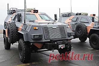 Авто Минобороны Грузии представило новейшую бронемашину связи (+видео)