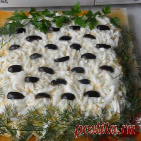 Салат &quot;Белая береза&quot;