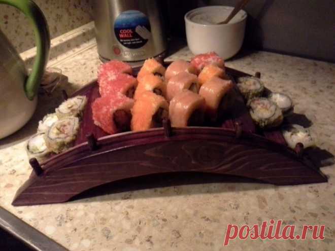Как приготовить самостоятельно роллы