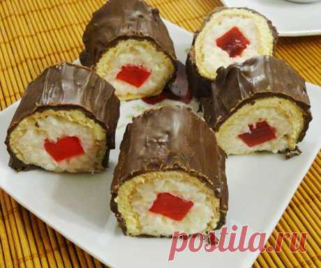 Пирожные «Суши» — Мой садочек