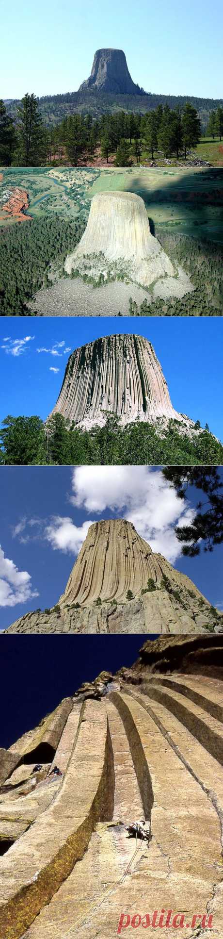 Таинственная Башня дьявола Devils Tower | Newpix.ru - позитивный интернет-журнал