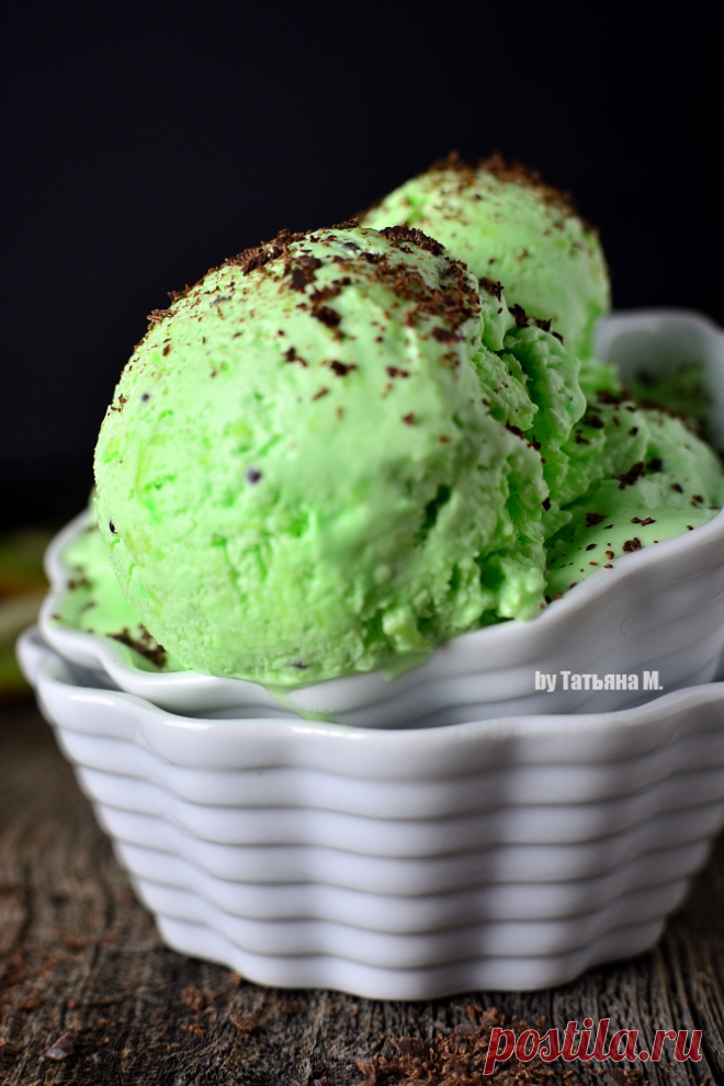 Мороженое "Семифредо" с киви | Кулинарный блог Татьяны М.