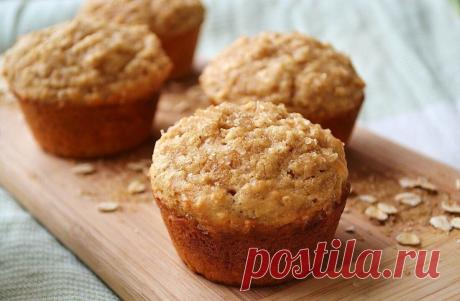 Самый правильный и полезный перекус: творожные-овсяные кексы