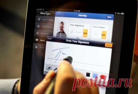 Стартап дня: сервис для создания электронных подписей DocuSign