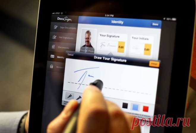 Стартап дня: сервис для создания электронных подписей DocuSign