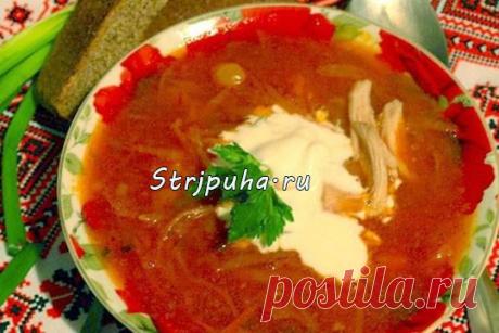Украинский борщ — Домашняя кулинария