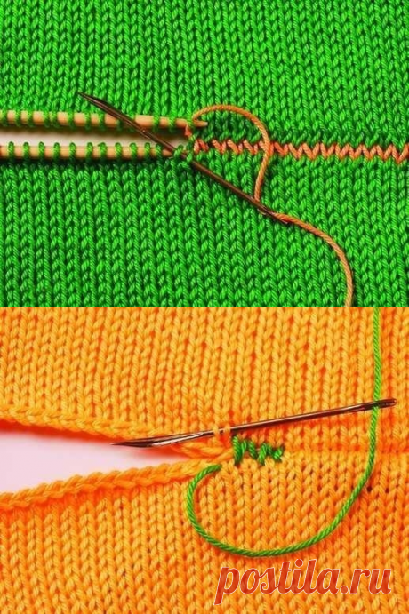Швы в вязании