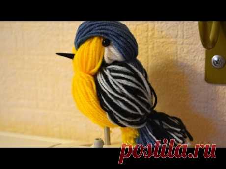 How To Make a Cute Yarn Birdie - DIY Crafts Tutorial - Guidecentral